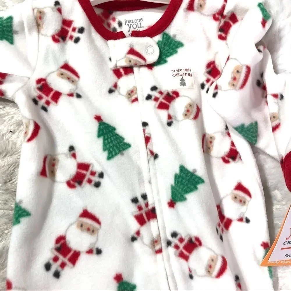 Just One You Carter’s sleeper footies pajamas 9m